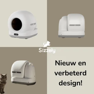 Sizzely Automatische Kattenbak XXL