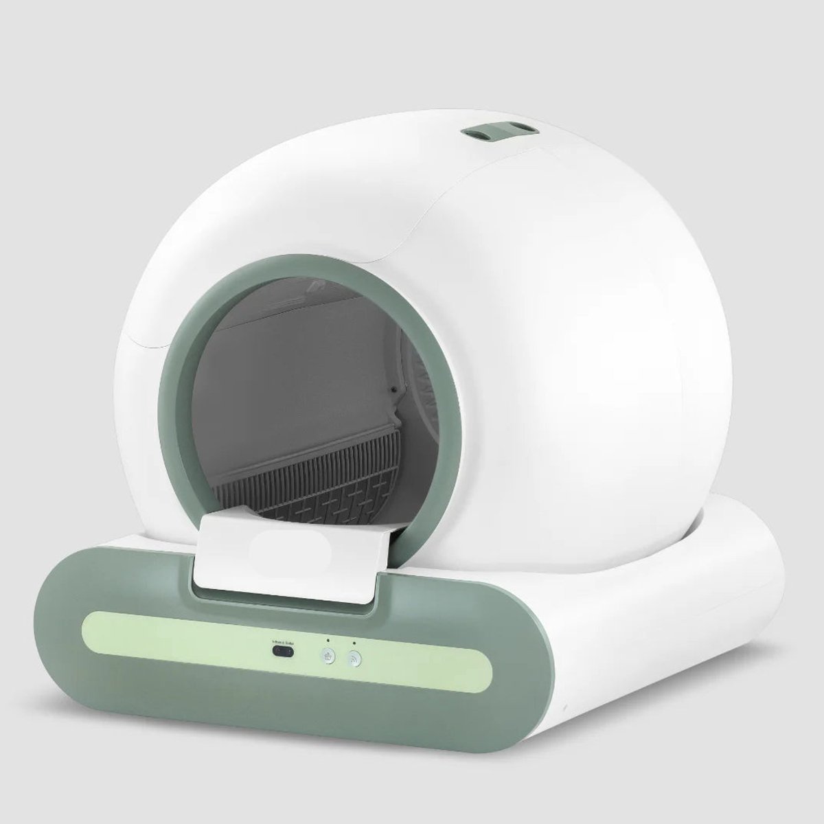 Wat vinden we goed aan de Slimme automatische kattenbak 65L groen