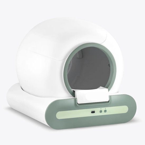 Slimme automatische kattenbak 65L groen review