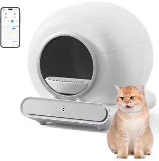 De Slimme Automatische Kattenbak 65L in één oogopslag