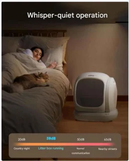 Slimme Automatische Kattenbak met App en Gezondheidsmonitoring