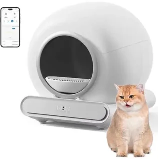 Slimme automatische kattenbak