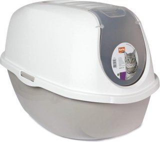 Slimme kattenbak 52 x 39 x 41 cm - Grijs review