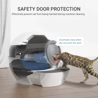Slimme Kattenbak 60L - Automatische Zelfreinigende Kattenbak
