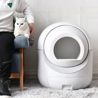 Slimme Kattenbak Automatisch 10L Met Geurfilter En App