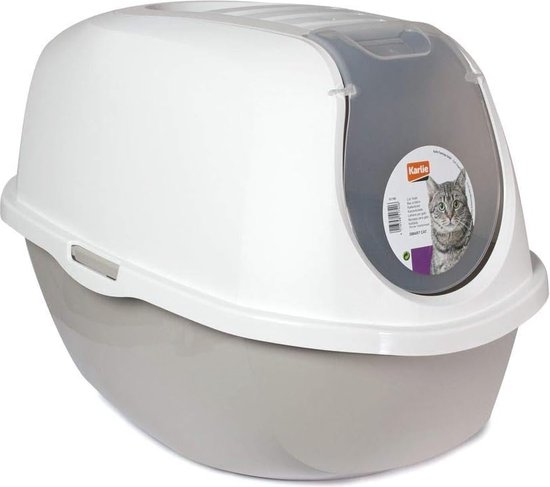 Slimme Kattenbak Grijs 52x39x41 cm review