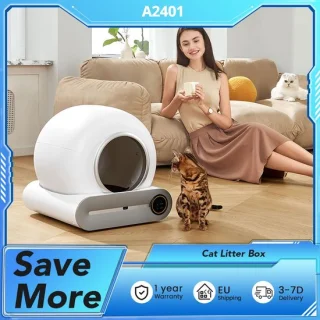 Slimme kattenbak voor meerdere katten