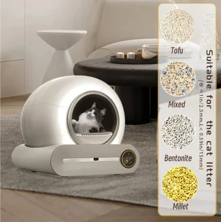 Slimme Zelfreinigende Kattenbak 60L 12V