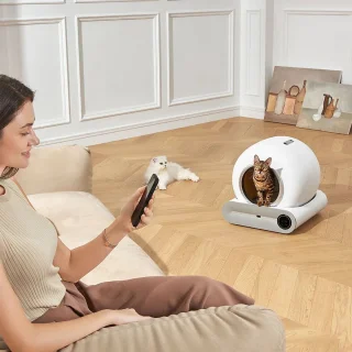 Slimme Zelfreinigende Kattenbak 60L 12V
