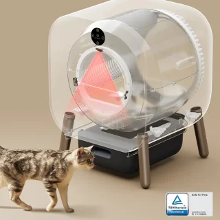 Tien Lagen Zelfreinigende Kattenbak met WIFI - Slimme Automatische Kattenbak voor Meerdere Katten