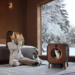 Tien Lagen Zelfreinigende Kattenbak met WIFI - Slimme Automatische Kattenbak voor Meerdere Katten