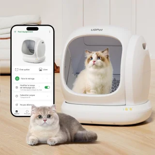 UBPet C20 75L slimme automatische kattenbak