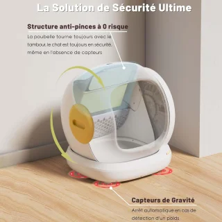 UBPet C20 75L slimme automatische kattenbak