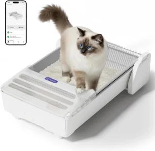 UBPET Robotail C32 XXL Open Slimme Kattenbak