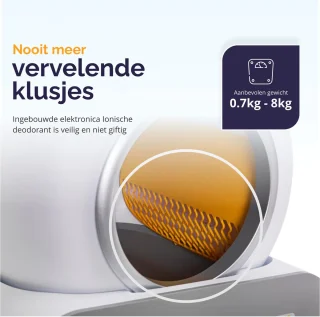 Viervoeter Automatische Kattenbak