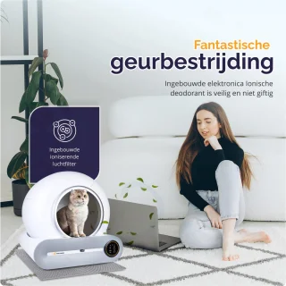 Viervoeter Automatische Kattenbak