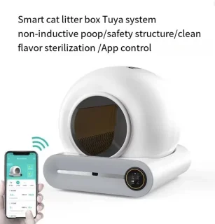 Wat vinden we goed aan de Volautomatische slimme kattenbak (semi-gesloten kattentoilet)