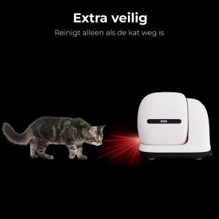 Zedar K1200 Automatische Kattenbak XXL 82L