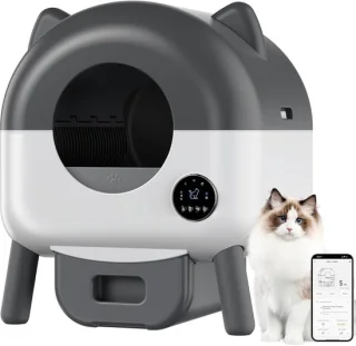 Zelfreinigende automatische kattenbak 76l