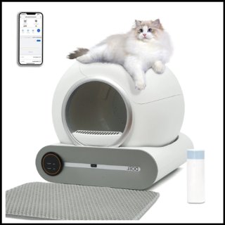 De Zelfreinigende kattenbak 65 L in één oogopslag