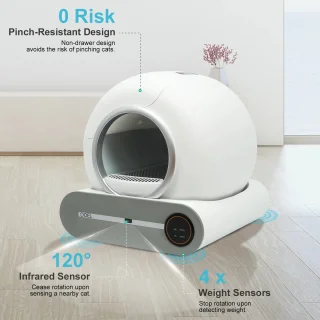 Zelfreinigende kattenbak 65 L