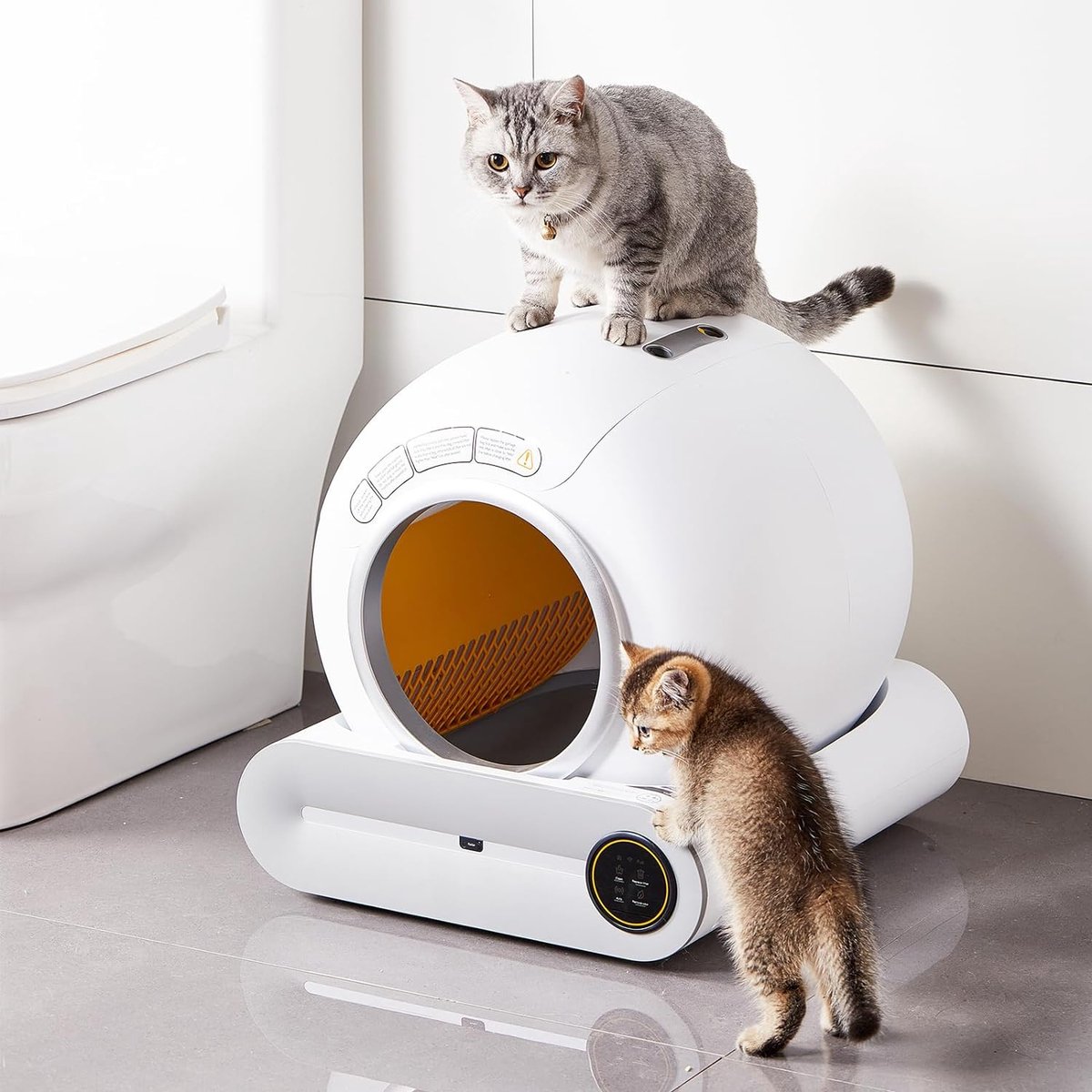 Wat vinden we goed aan de Zelfreinigende Kattenbak App-bediening inclusief Vuilniszakken en Mat