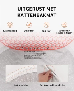Zelfreinigende Kattenbak Slim met App Bediening