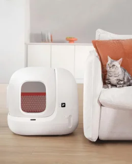 Zelfreinigende Kattenbak Slim met App Bediening