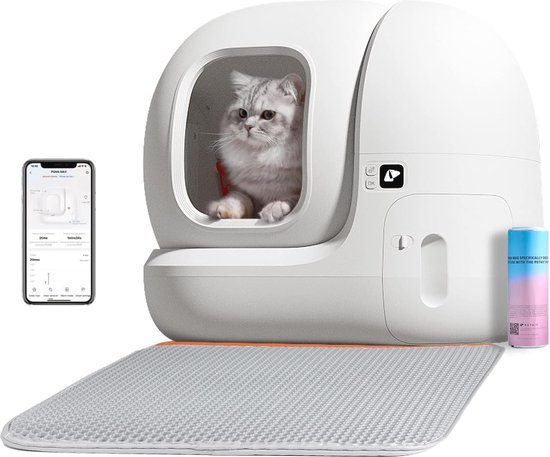 Zelfreinigende Kattenbak Slim met App Bediening review