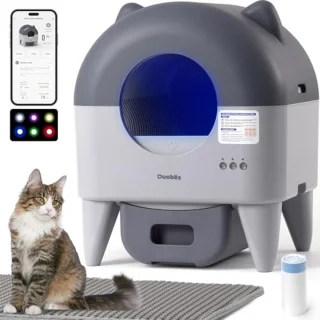 Zelfreinigende kattenbak voor meerdere katten