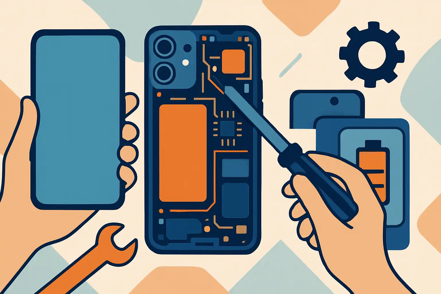 Right to repair in actie: verleng de levensduur van je smartphone met doe-het-zelf reparaties en modulaire onderdelen