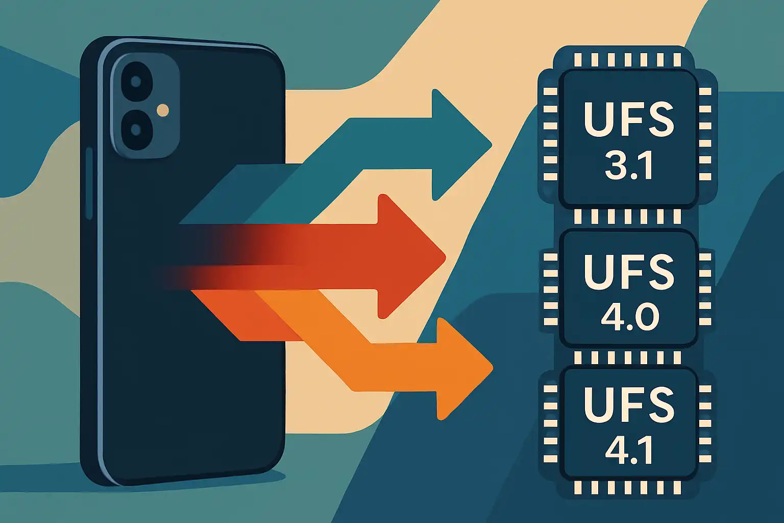 Smartphone-opslag ontcijferd: UFS 3.1, 4.0 en 4.1 uitgelegd en waarom het jouw dagelijkse snelheid bepaalt