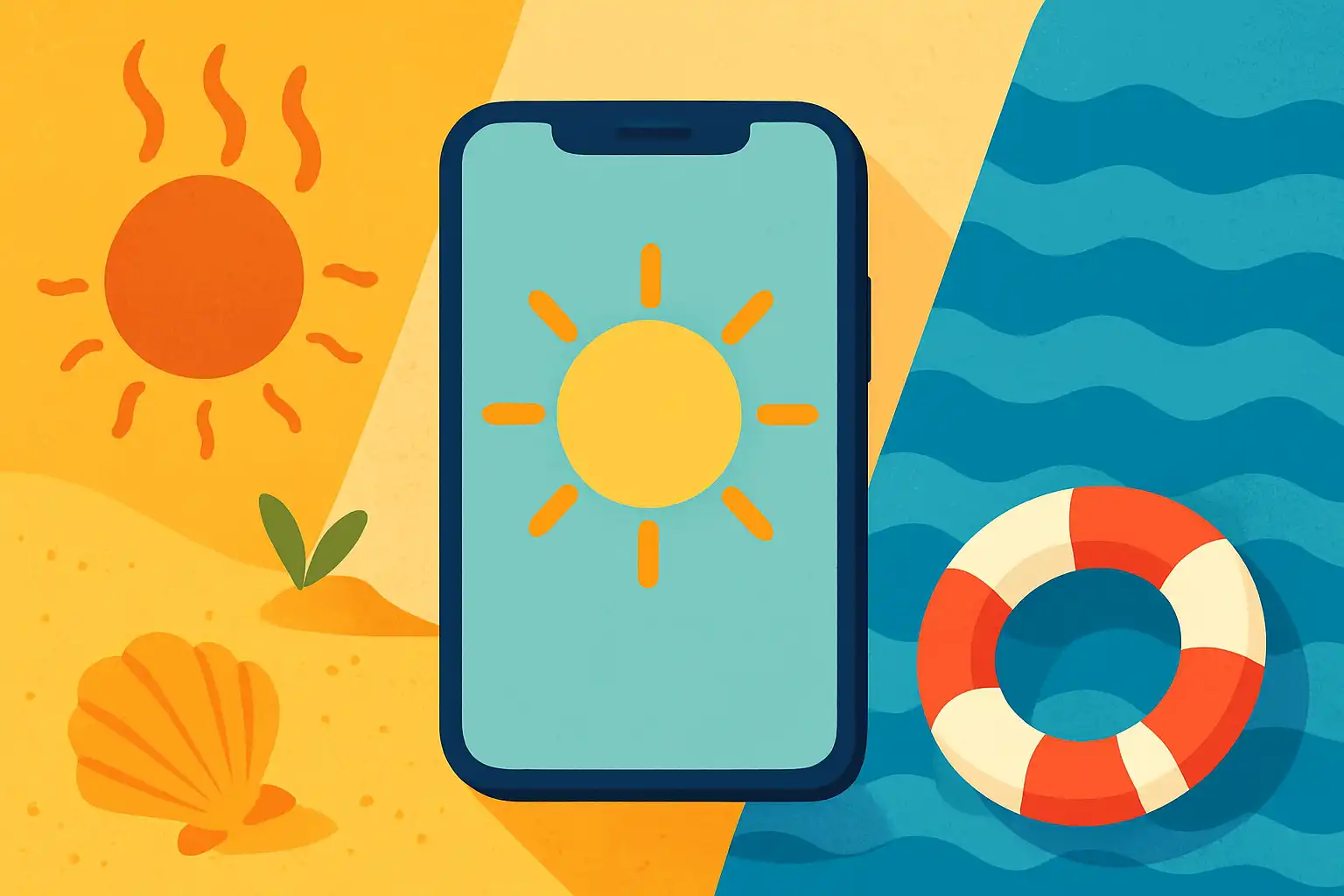 Zomerproof je smartphone: onmisbare hacks tegen hitte, zand en chloor