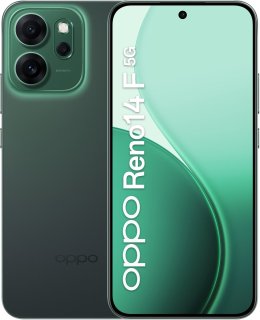 De OPPO Reno14 F 5G - 256GB - Groen in één oogopslag