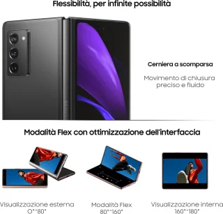 Samsung Galaxy Z Fold 2 - 5G - 256GB - Phantom Black