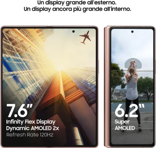 Samsung Galaxy Z Fold 2 5G - 256GB - Mystic Bronze