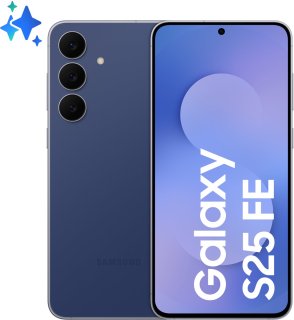 De Samsung Galaxy S25 FE 5G 17 cm (6.7") Dual SIM USB Type-C 8 GB 128 GB 4900 mAh Marineblauw in één oogopslag