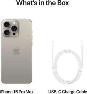 Apple iPhone 15 Pro Max - 256GB - Naturel Titanium