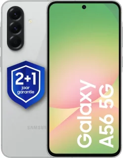 Samsung Galaxy A56 - 5G - 256GB - Awesome Light Gray + 1 jaar extra garantie