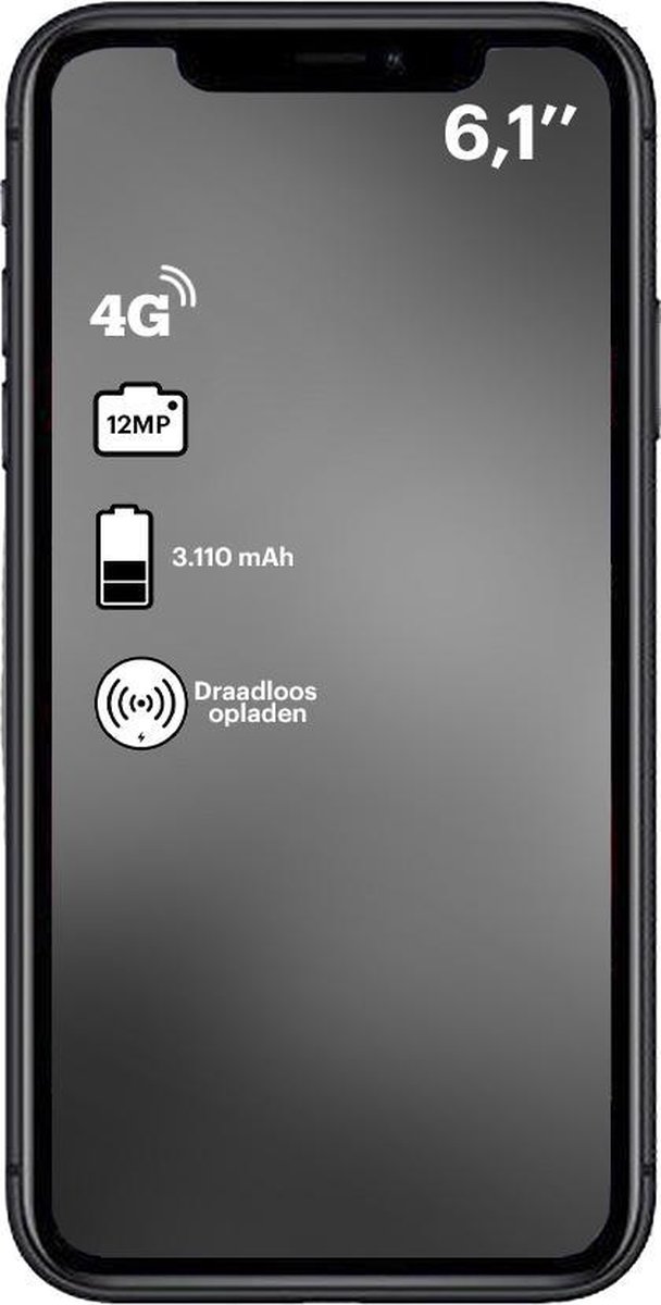 Apple iPhone 11 128GB Rood