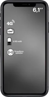 Apple iPhone 11 128GB Zwart