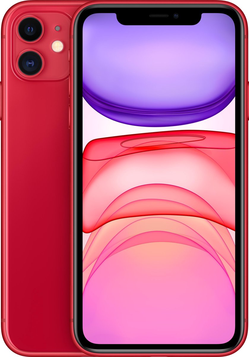 Apple iPhone 11 64GB Rood
