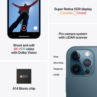 Apple iPhone 12 Pro 128GB Grafiet