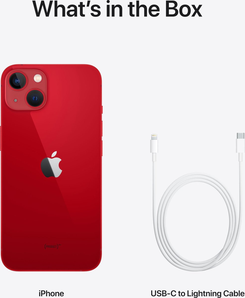 Apple iPhone 13 256GB Rood