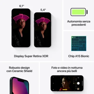 Apple iPhone 13 512GB Middernacht