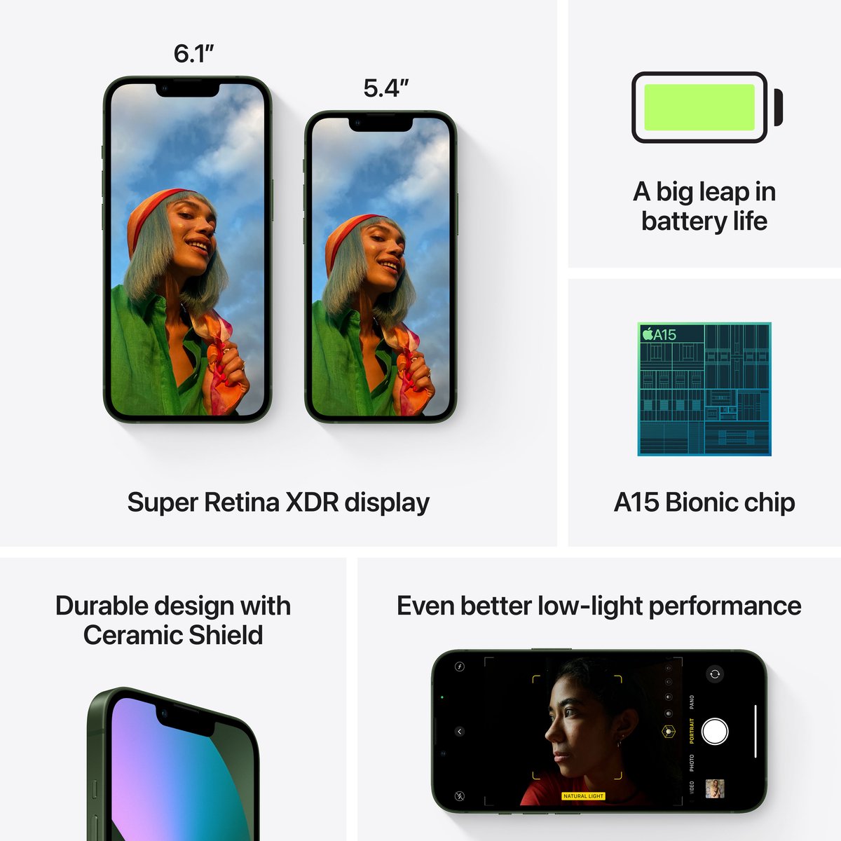 Apple iPhone 13 mini 256GB Groen