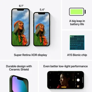 Apple iPhone 13 mini 256GB Groen