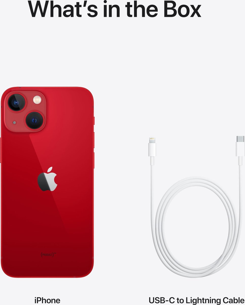 Apple iPhone 13 mini 256GB Rood