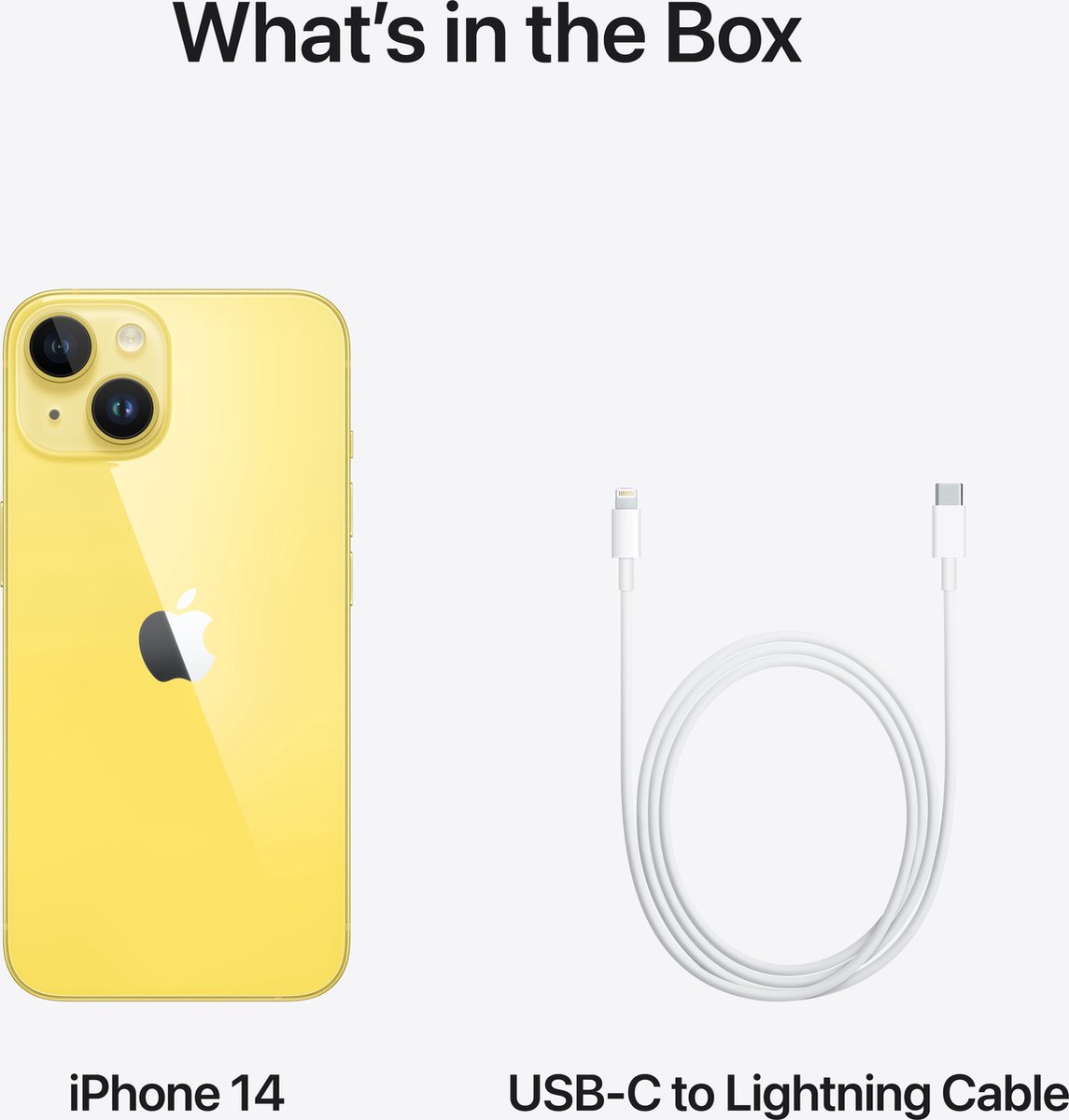 Apple iPhone 14 128GB Geel