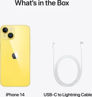 Apple iPhone 14 128GB Geel